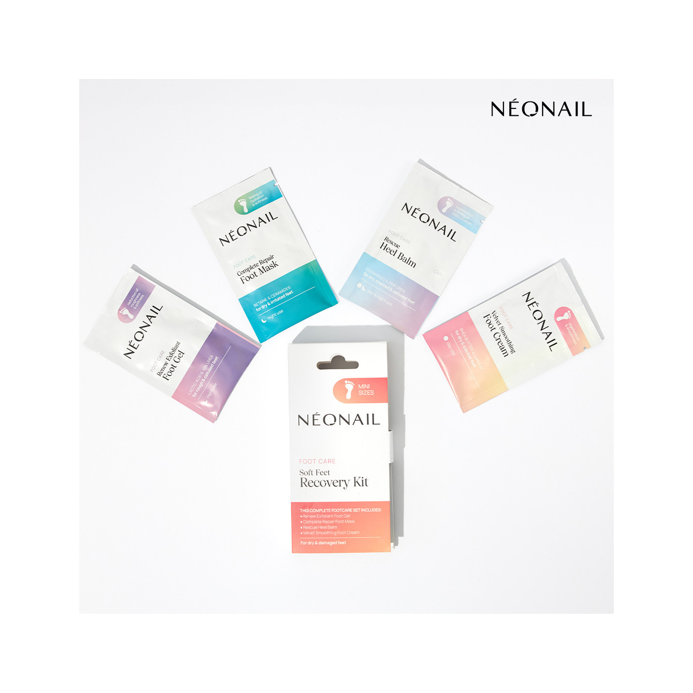 Soft  Feet Recovery Kit 4 x 10 ml