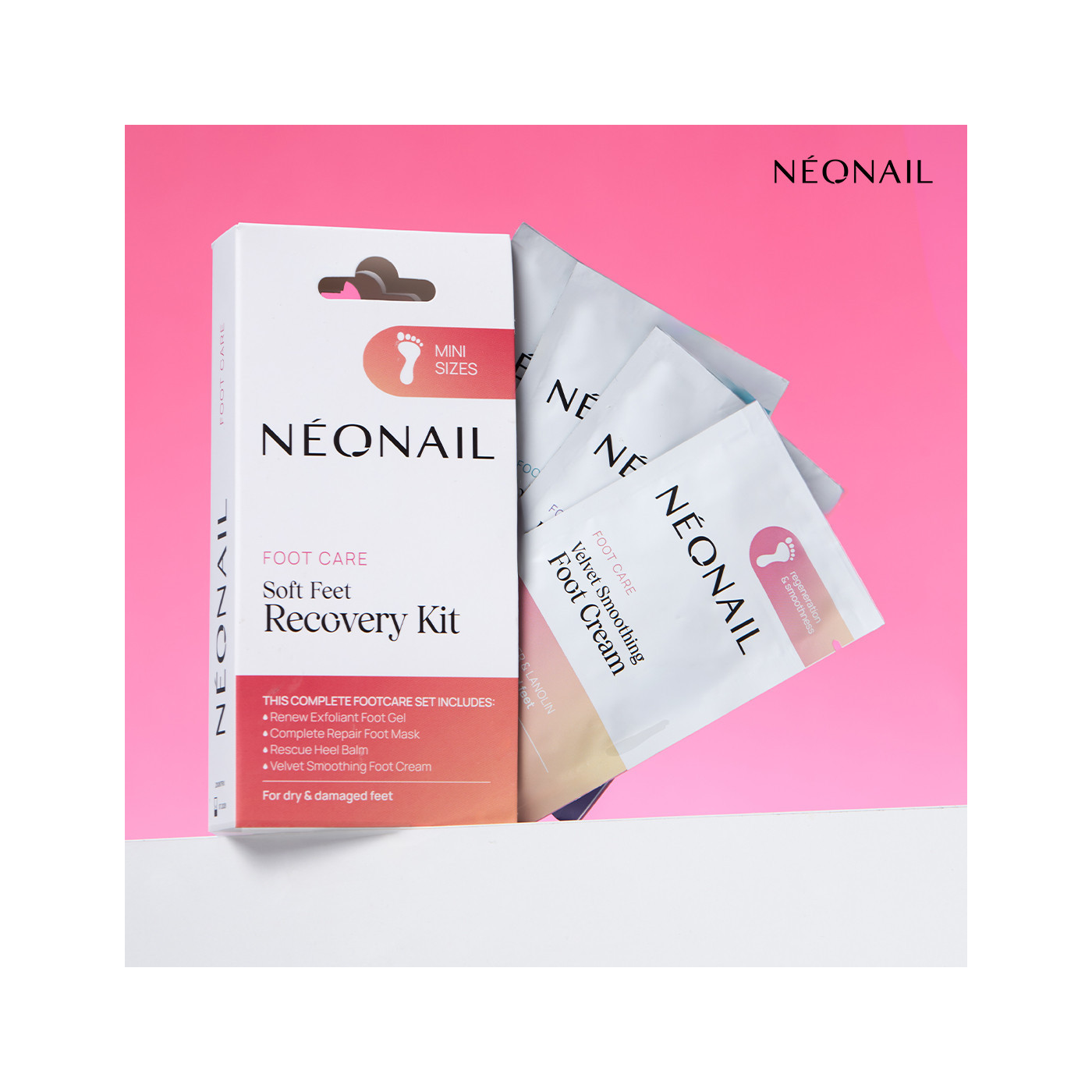 Soft  Feet Recovery Kit 4 x 10 ml