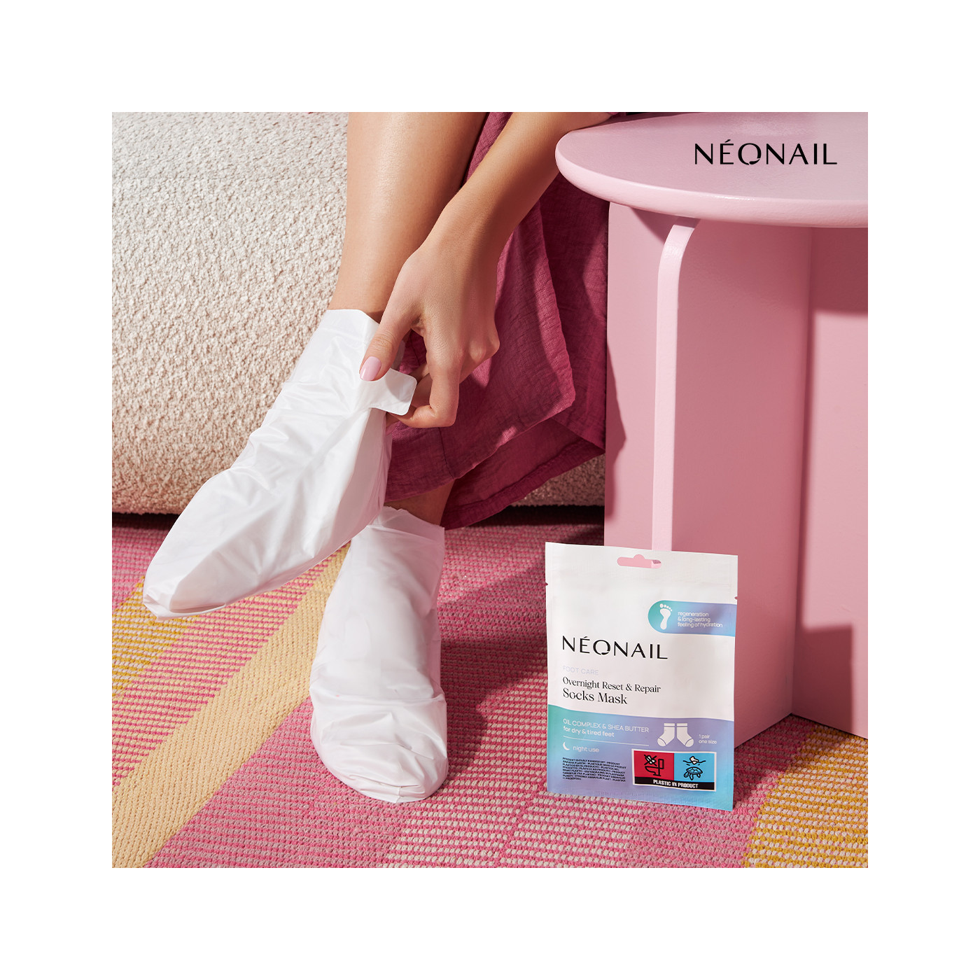 Overnight Reset & Repair Socks Mask