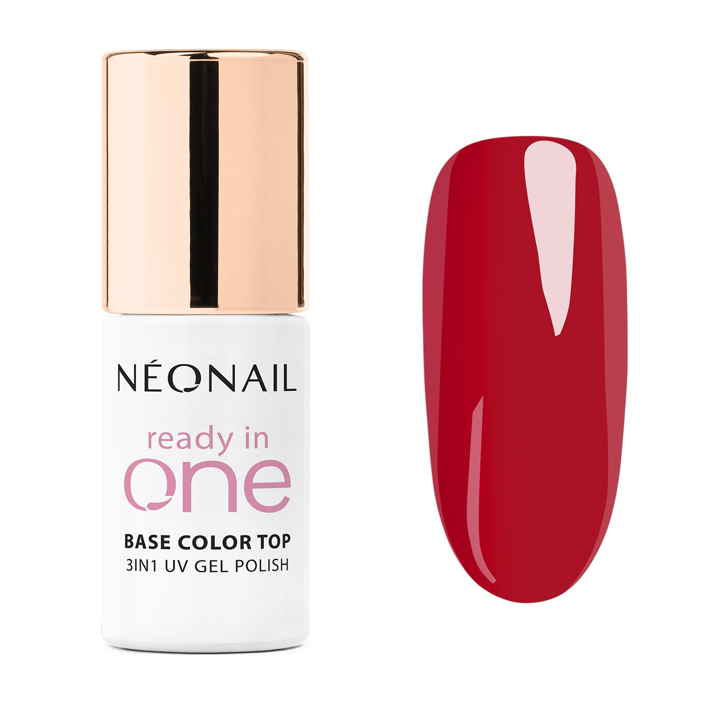 UV Nagellack 7,2 ml - READY IN ONE - One Classic Red 11