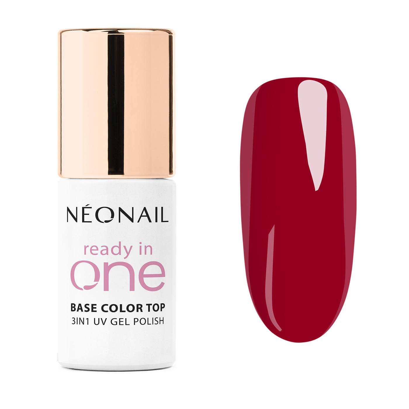 UV Nagellack 7,2 ml - READY IN ONE - One Berry Red 12