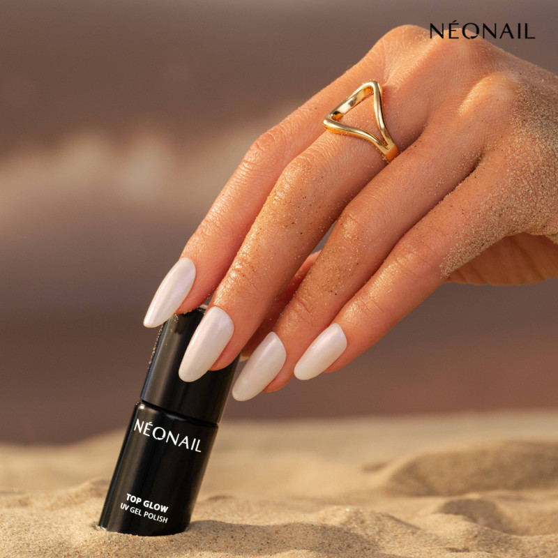 UV Nagellack 7,2 ml - Top Glow Pearl Effect UV Nagellack 7,2 ml - Top Glow Pearl Effect