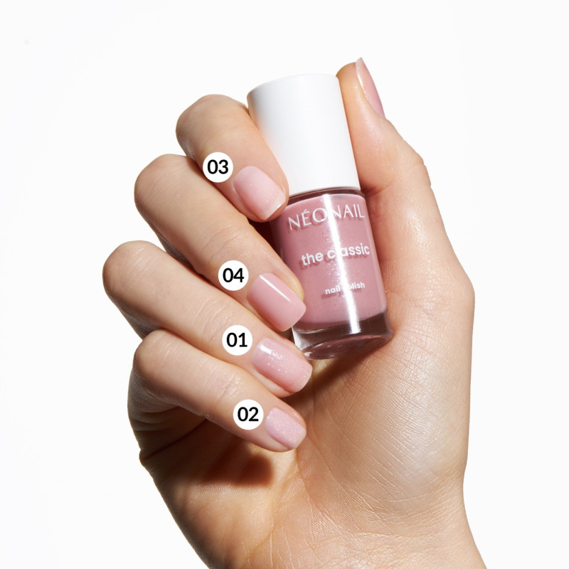 Glittery Milk 01 Classic Nail Polish 7.2 ml