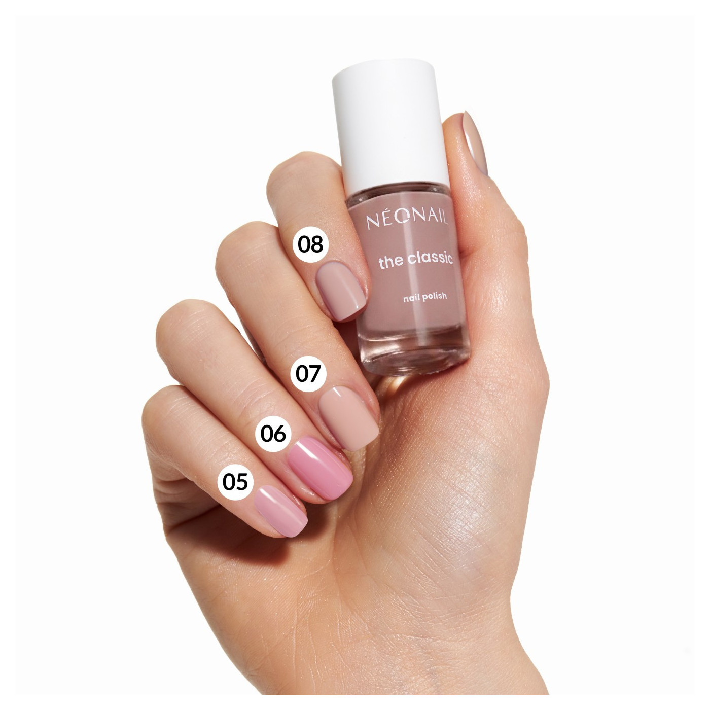 Dark Nude 08 Classic Nail Polish 7,2 ml Dark Nude 08 Classic Nail Polish 7,2 ml