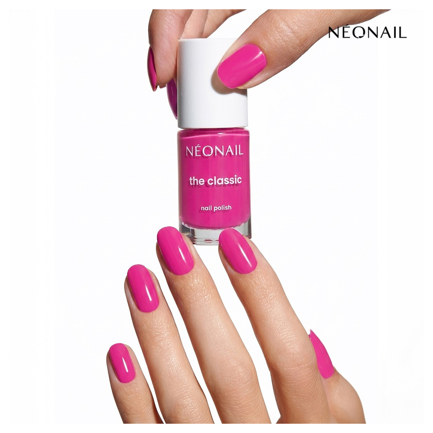 Neon Magenta 10 Classic Nail Polish 7,2 ml Neon Magenta 10 Classic Nail Polish 7,2 ml