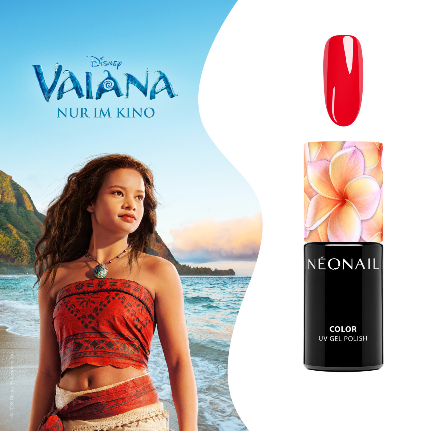 UV Nagellack 7,2 ml - Fearless Red UV Nagellack 7,2 ml - Fearless Red