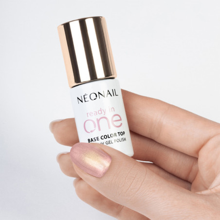 UV Nagellack 7,2 ml - READY IN ONE - One Rose Glow 01