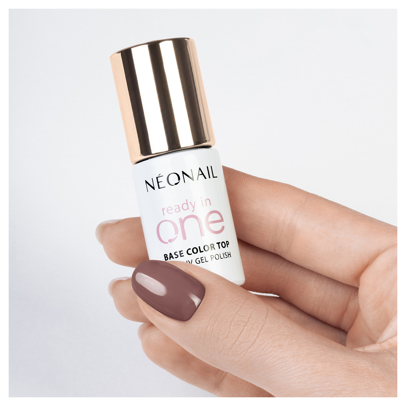 UV Nagellack 7,2 ml - READY IN ONE - One Mocha Brown 07 UV Nagellack 7,2 ml - READY IN ONE - One Mocha Brown 07