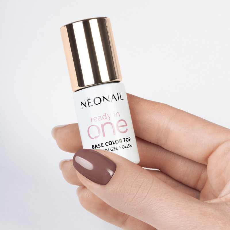 UV Nagellack 7,2 ml - READY IN ONE - One Mocha Brown 07 UV Nagellack 7,2 ml - READY IN ONE - One Mocha Brown 07