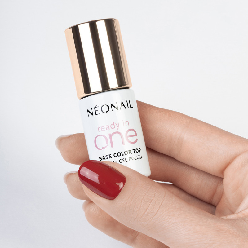 UV Nagellack 7,2 ml - READY IN ONE - One Berry Red 12 UV Nagellack 7,2 ml - READY IN ONE - One Berry Red 12
