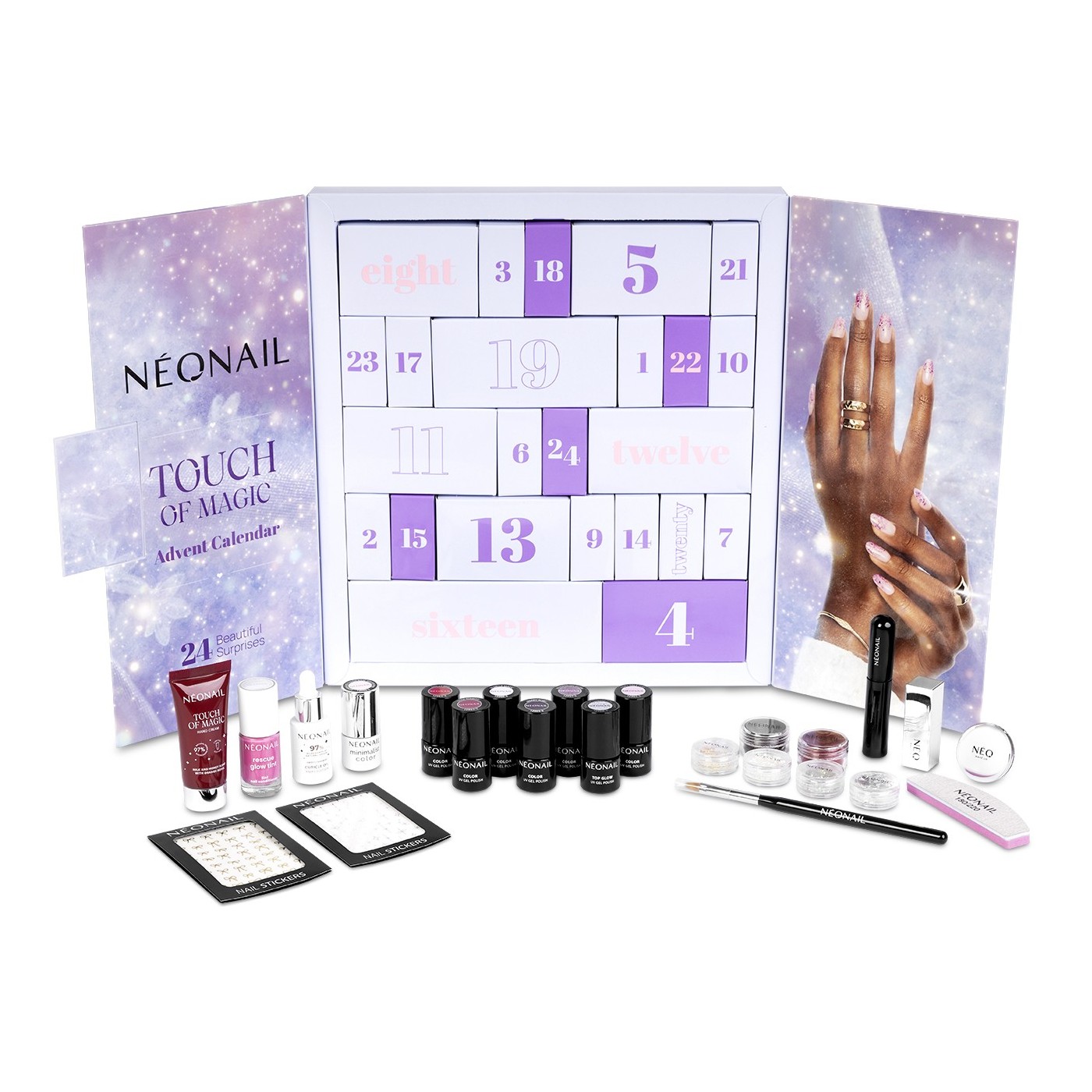 Touch of Magic – der NEONAIL Adventskalender mit 24 exklusiven Überraschungen Touch of Magic – der NEONAIL Adventskalender mit 24 exklusiven Überraschungen