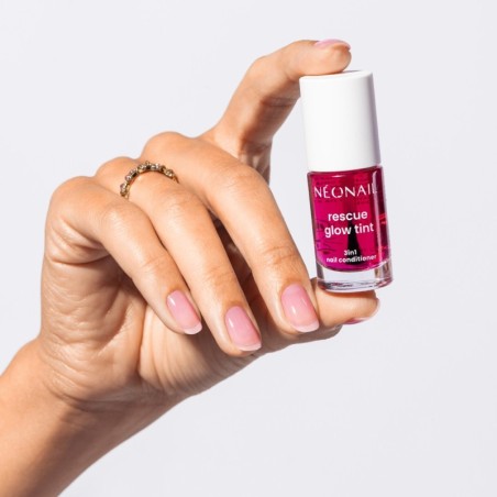 3in1 Nail Conditioner Rescue Glow Tint Glazed Raspberry