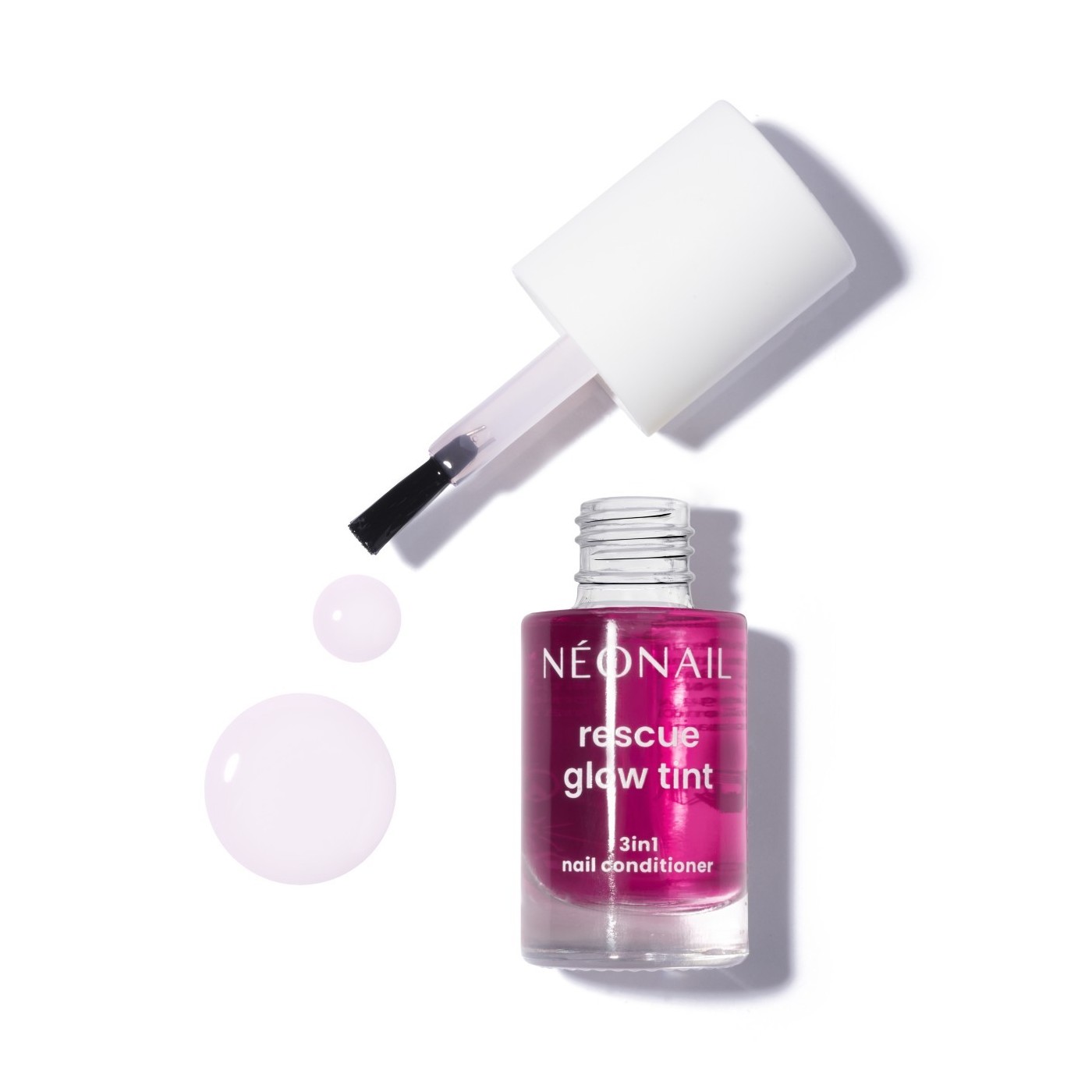 3in1 Nail Conditioner Rescue Glow Tint Glazed Raspberry 3in1 Nail Conditioner Rescue Glow Tint Glazed Raspberry