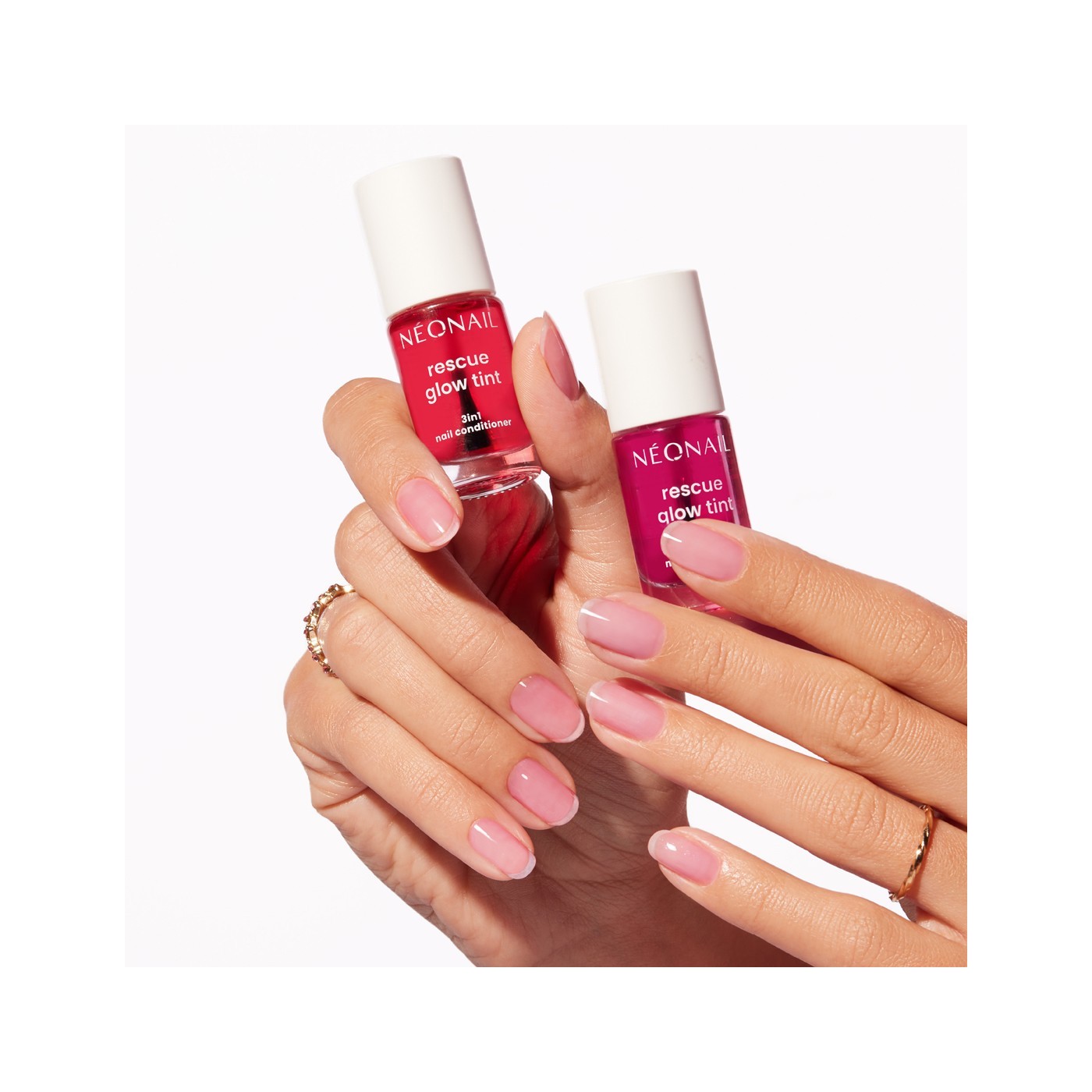 3in1 Nail Conditioner Rescue Glow Tint Glazed Raspberry 3in1 Nail Conditioner Rescue Glow Tint Glazed Raspberry