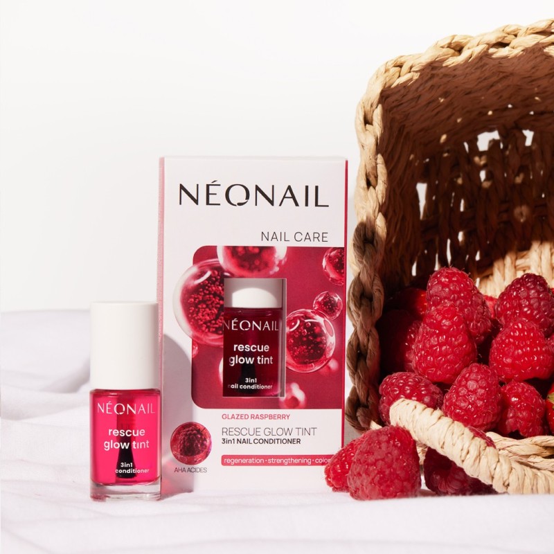 3in1 Nail Conditioner Rescue Glow Tint Glazed Raspberry 3in1 Nail Conditioner Rescue Glow Tint Glazed Raspberry