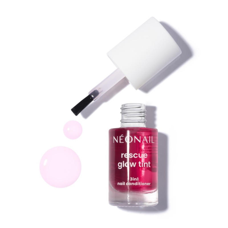 3in1 Nail Conditioner Rescue Glow Tint Glazed Strawberry