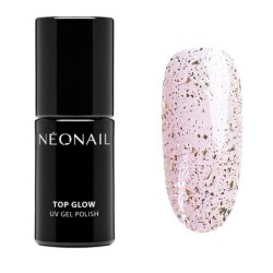 UV Nagellack 7,2 ml - Top Glow Gold Flakes | NEONAIL
