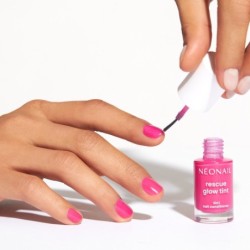 Rescue Glow Tint 3in1 Nail Conditioner Magenta Pink Rescue Glow Tint 3in1 Nail Conditioner Magenta Pink