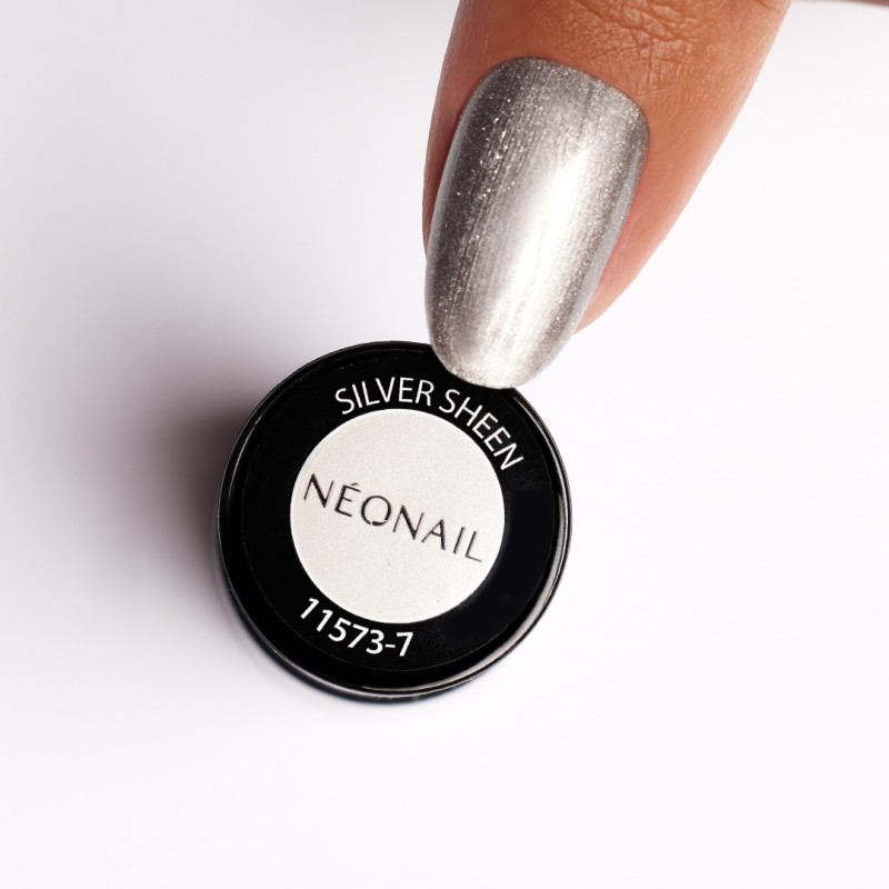 UV Nagellack 7,2 ml - Silver Sheen UV Nagellack 7,2 ml - Silver Sheen