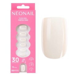 Flex Gel Press Ons 30 pc – Glazed Toffee Short Square | NEONAIL Flex Gel Press Ons 30 pc – Glazed Toffee Short Square | NEONAIL