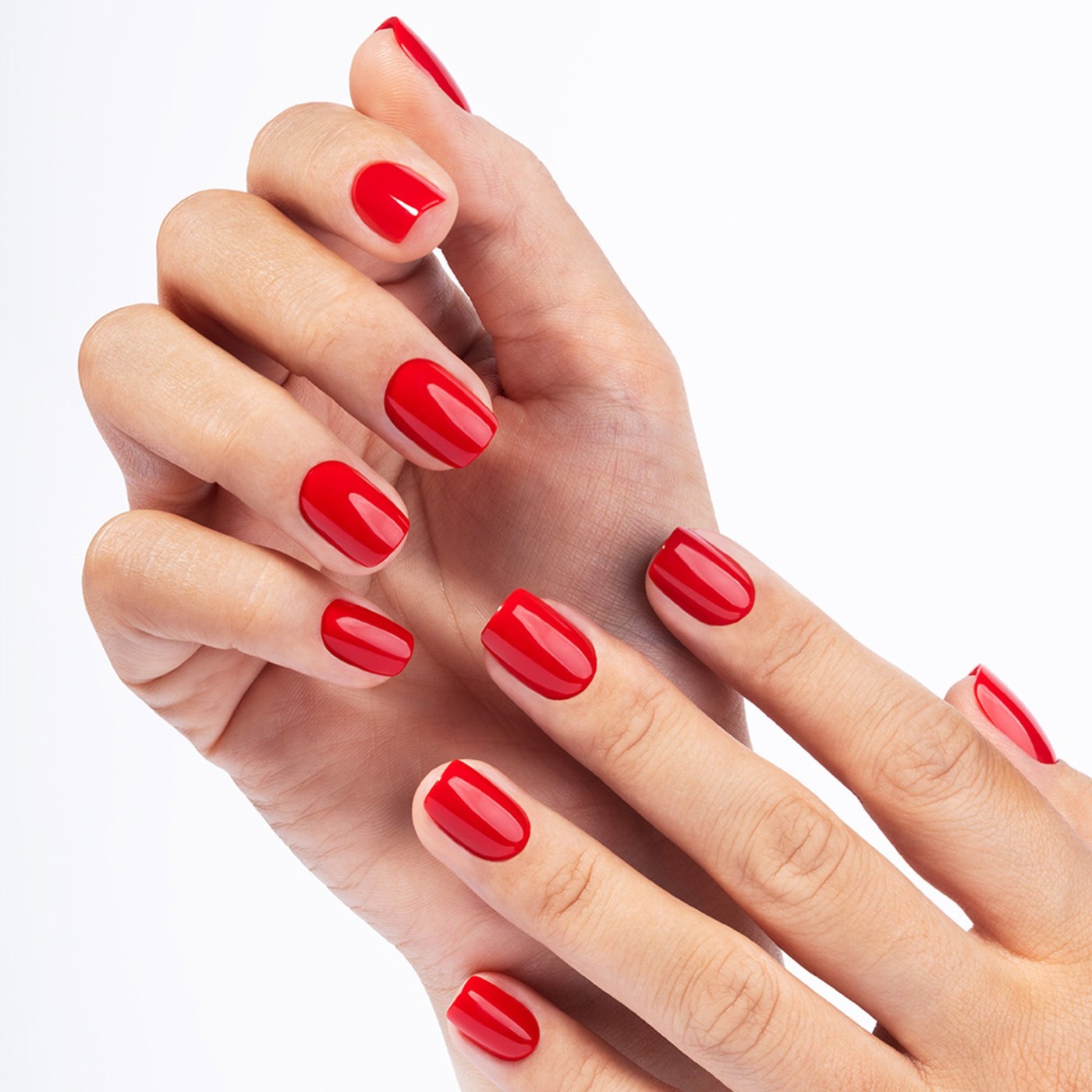 Flex Gel Press Ons 30 pc – Bold Red Short Square | NEONAIL Flex Gel Press Ons 30 pc – Bold Red Short Square | NEONAIL