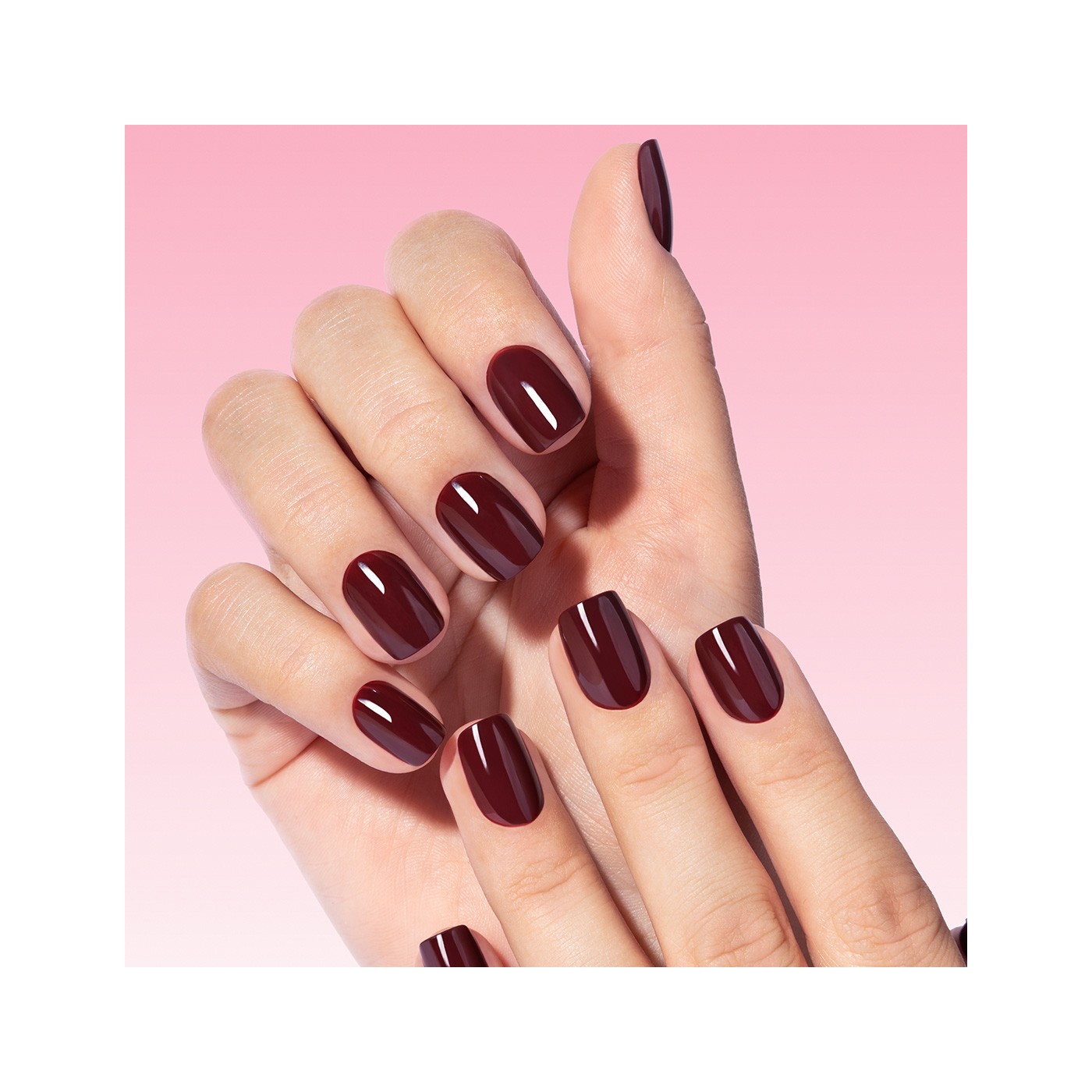 Flex Gel Press Ons 30 pc – Merlot Short Square | NEONAIL Flex Gel Press Ons 30 pc – Merlot Short Square | NEONAIL