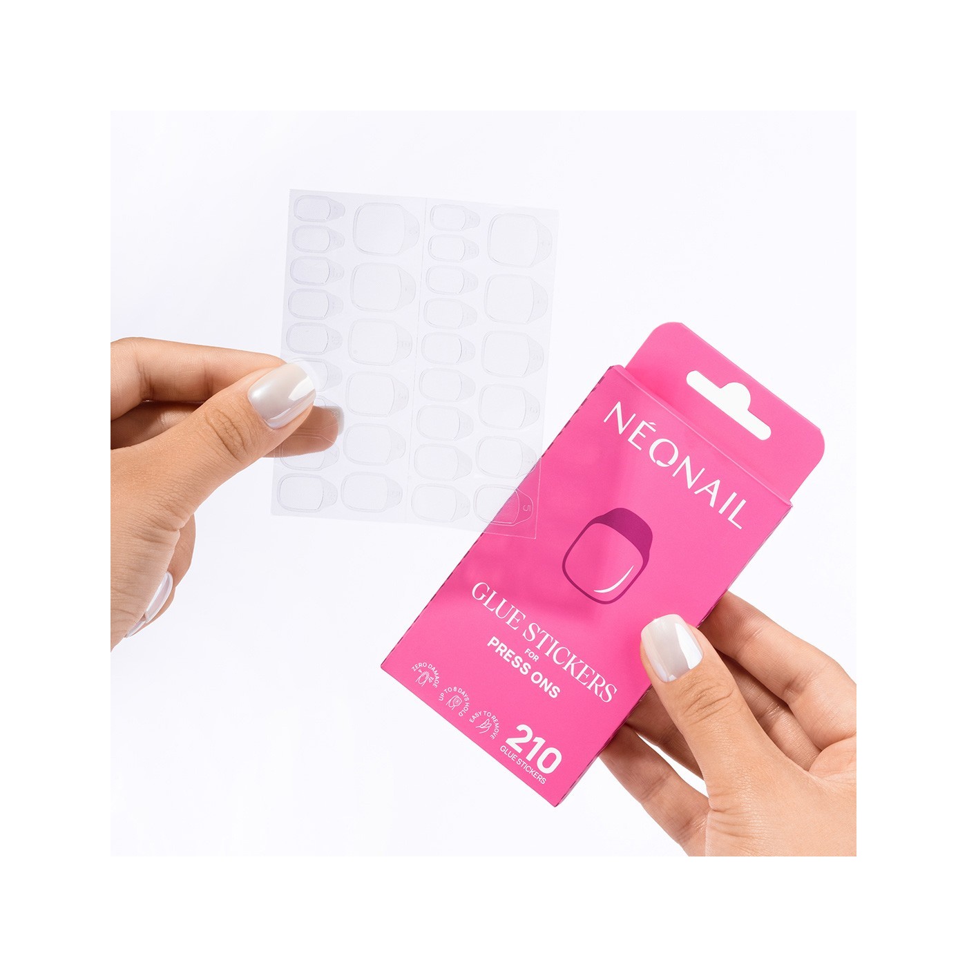 Flex Gel Press Ons - Glue Stickers | NEONAIL Flex Gel Press Ons - Glue Stickers | NEONAIL