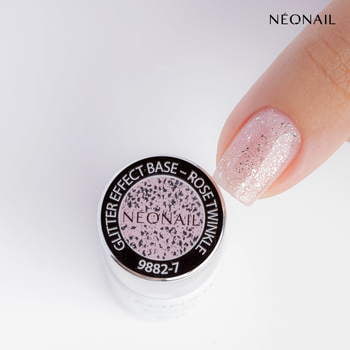 NEONAIL - 7,2 Rose UV Nagellack Glitter - ml Effect Base Twinkle