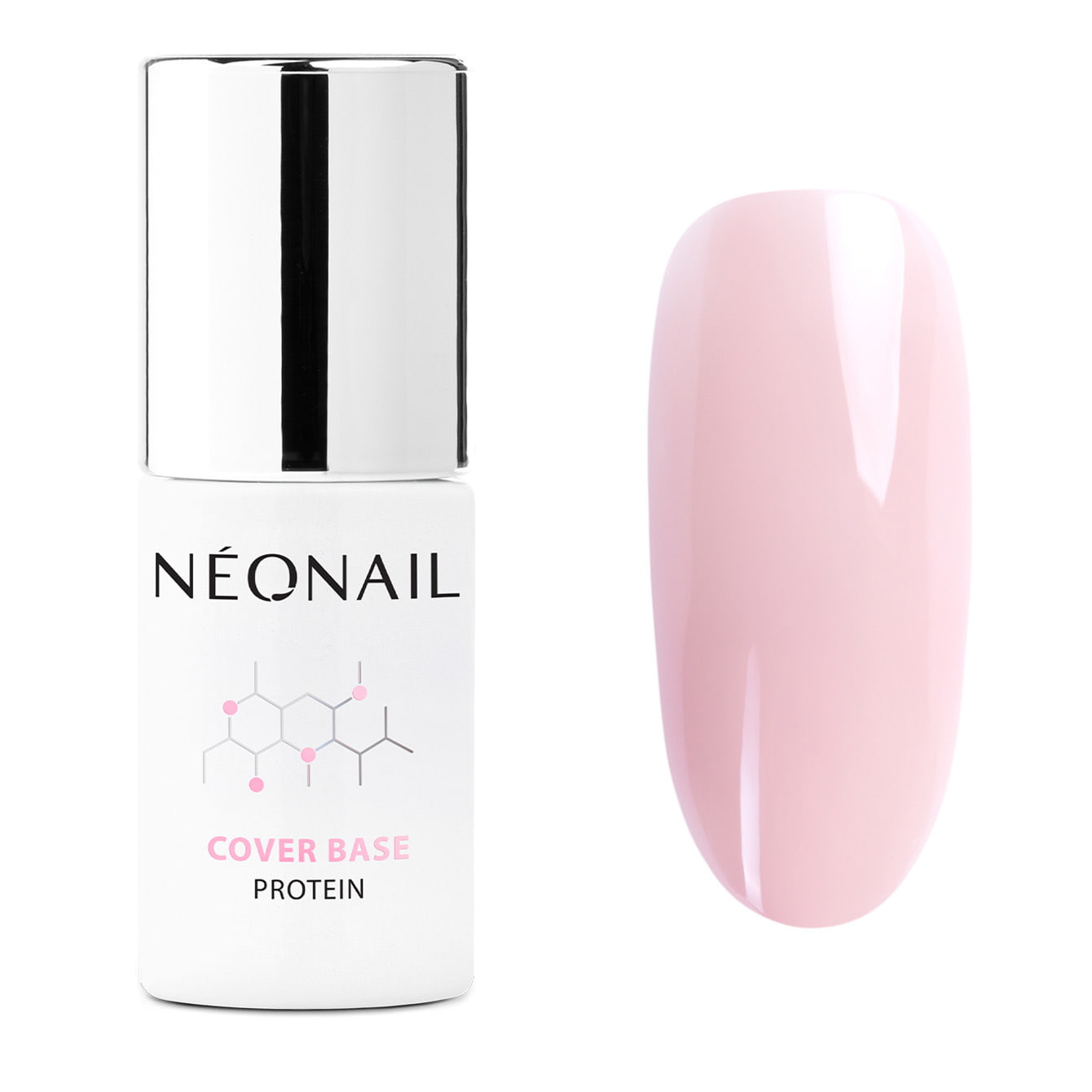 UV Nagellack 7,2 ml - Cover Base Protein Nude Rose