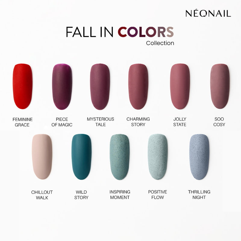 Fall in Colors Collection in matte