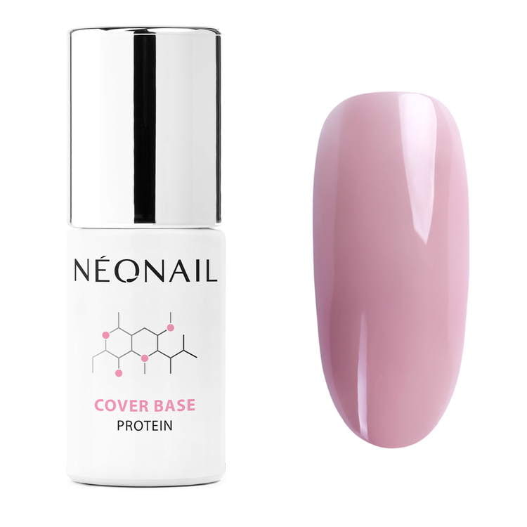 UV Nagellack 7,2 ml - Cover Base Protein Dark Rose