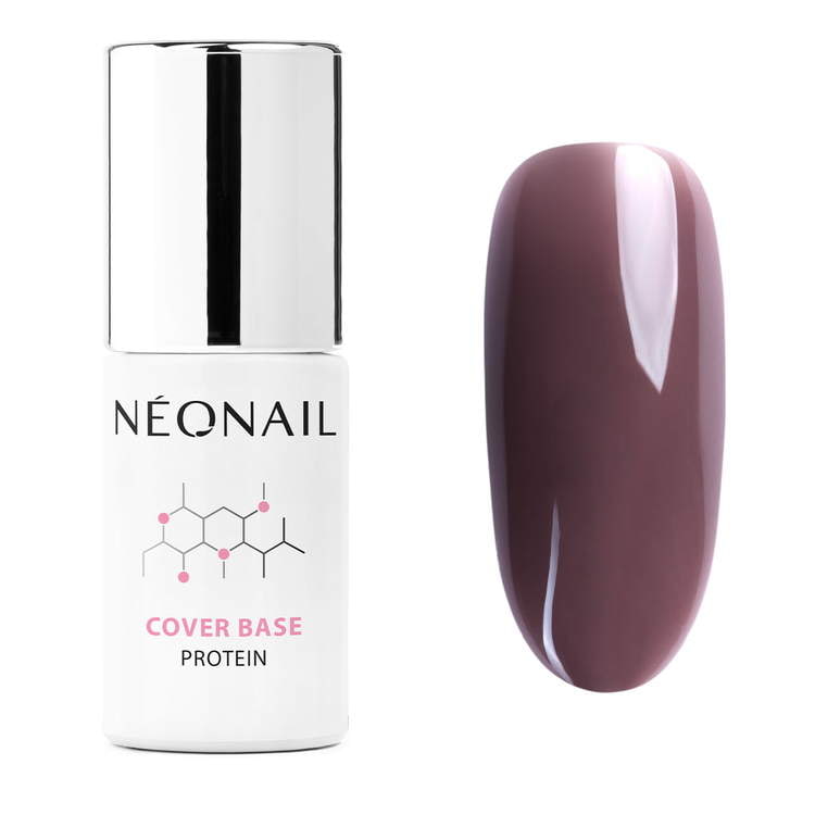 UV Nagellack 7,2 ml - Cover Base Protein Mauve Nude