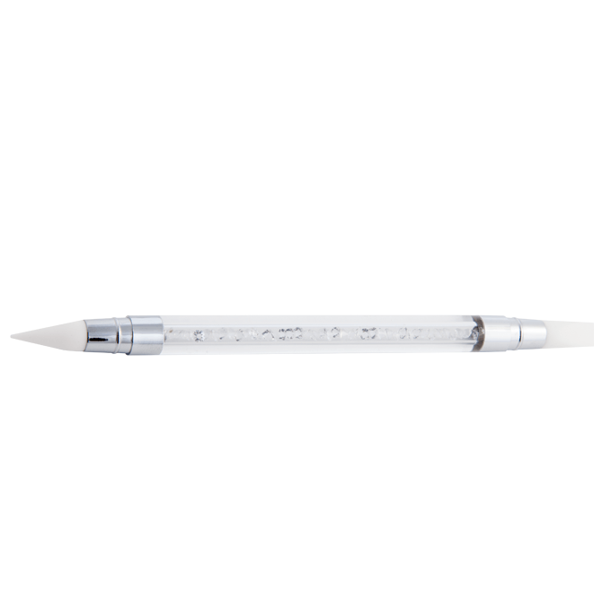 Double-sided STUDIO LINE silicone brush 5674