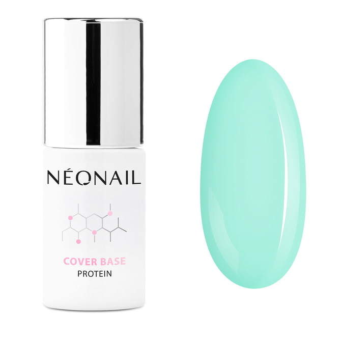 UV Nagellack 7,2 ml - Cover Base Protein Pastel Green