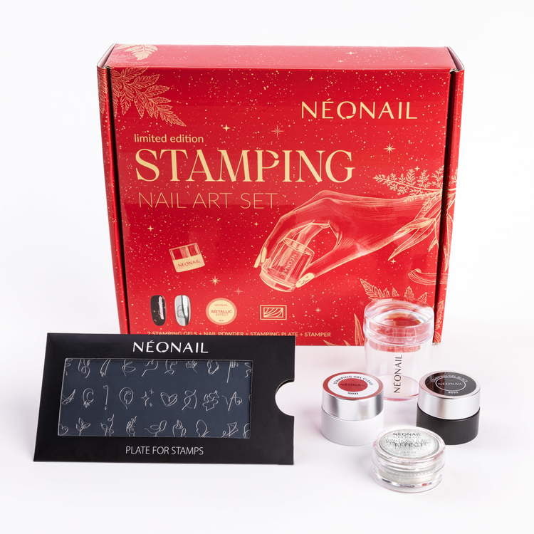 Weihnachtsset - Nail Art Stamping Set