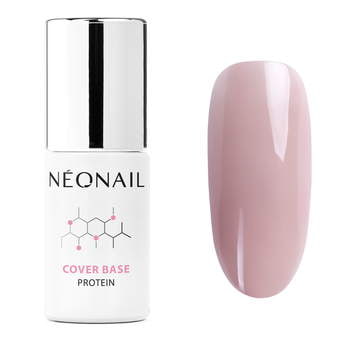 UV Nagellack 7,2 ml - Cover Base Protein Soft Nude