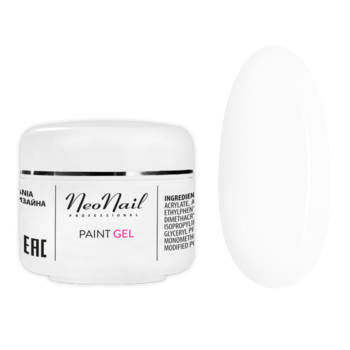 Paint UV Gel Studio Line 5 ml - White Rose Nagel